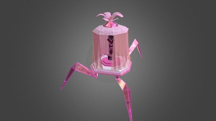 Pink Diamond's Palanquin 3D Model
