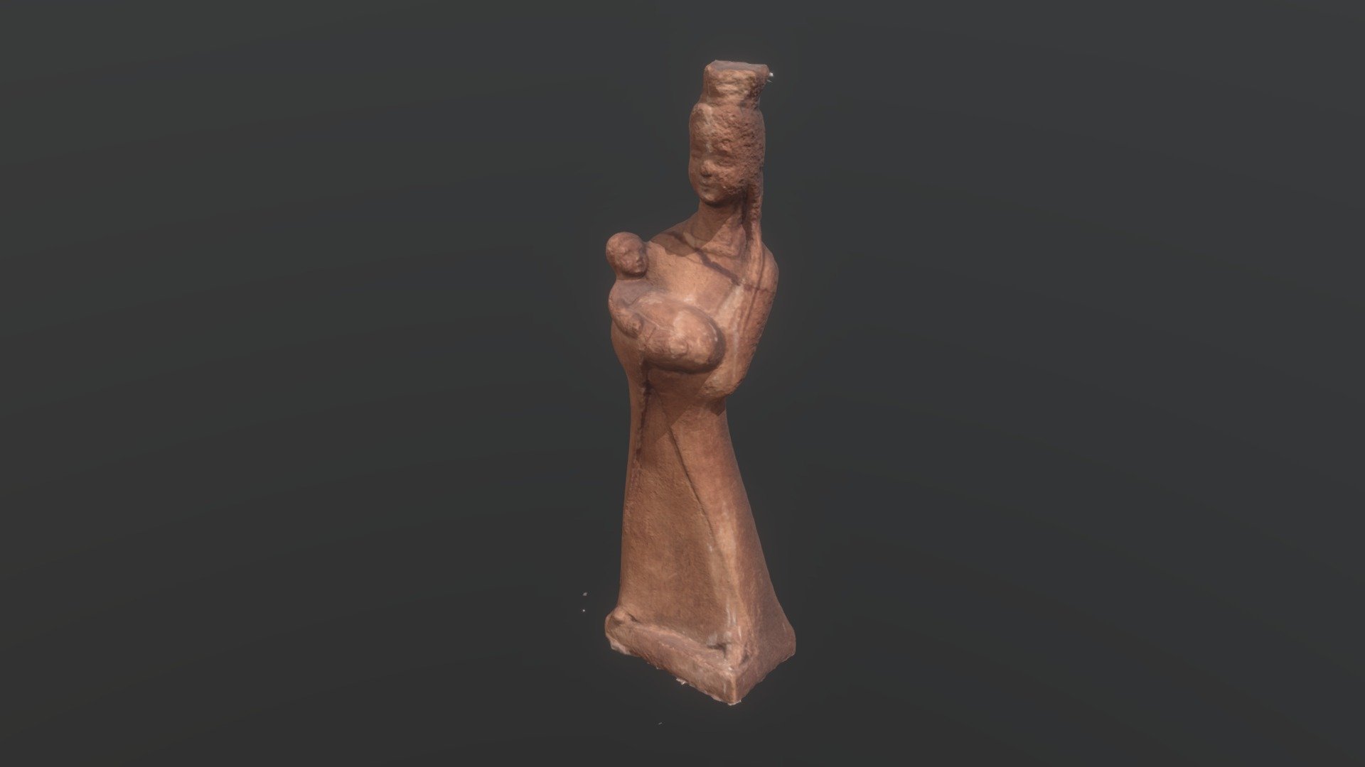 Small wooden Statue