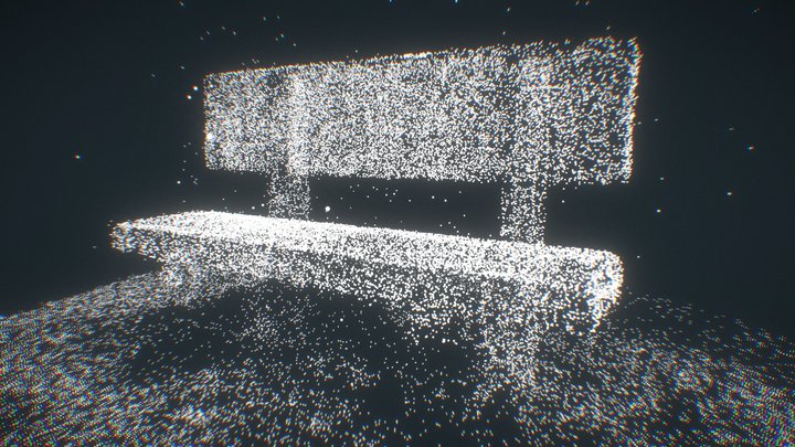COSMIC BENCH 3D Model