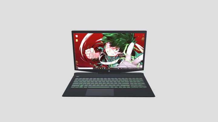 HP Pavilion Gaming 3D Model