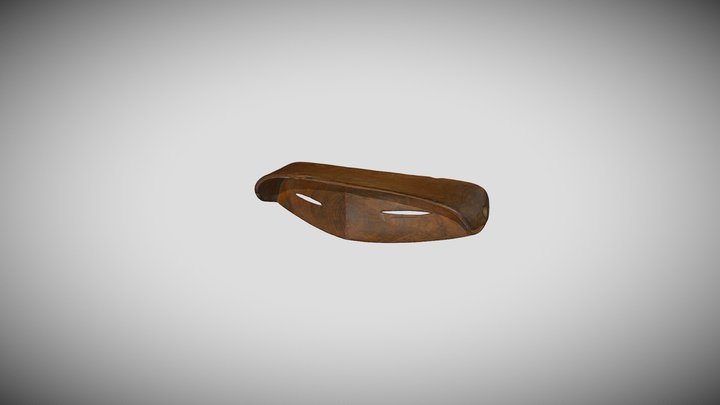 Snow Goggles with Visor E004 3D Model