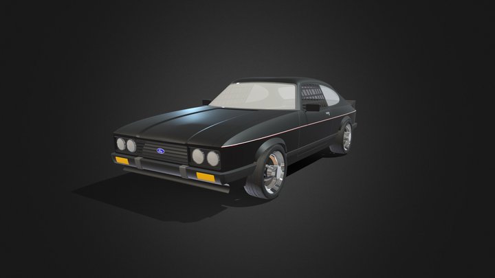 Ford capri – Kostenloses 3D-Modell STL