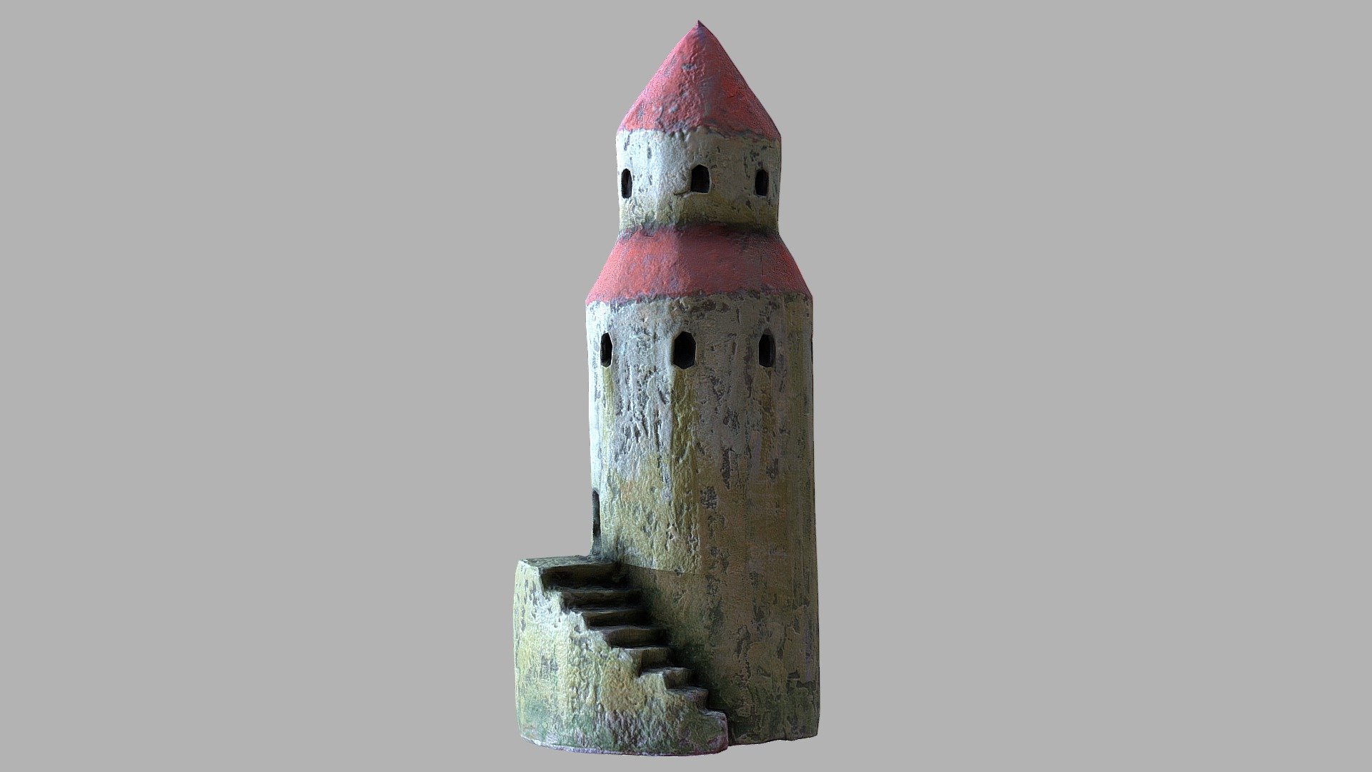 Tower miniature - Download Free 3D model by Izat Abdraimov (@izatabdraimov) [3fa7eeb] - Sketchfab