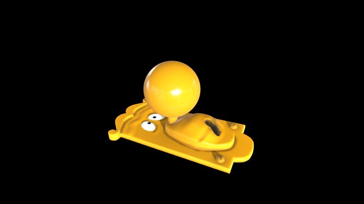 Alice in Wonderland Doorknoob 3D Model