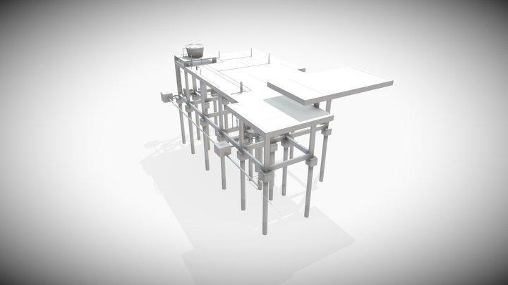CASA 11_HIDRO105M2 3D Model
