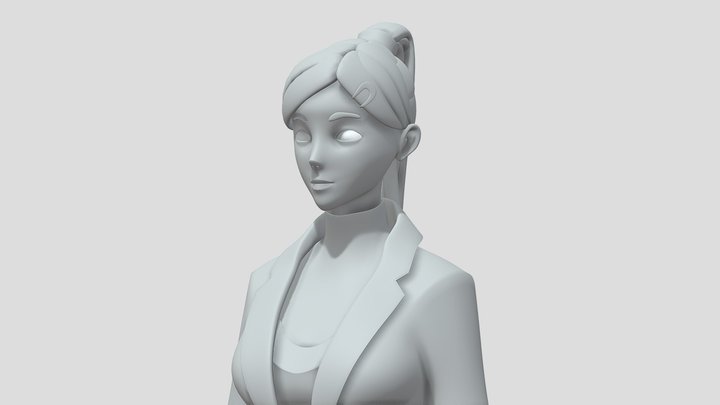 Rin - The Art of Sleep Walkers: Model 3D Model