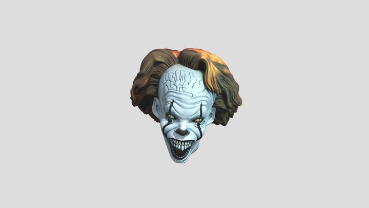 pennywise ware house head 3D Model