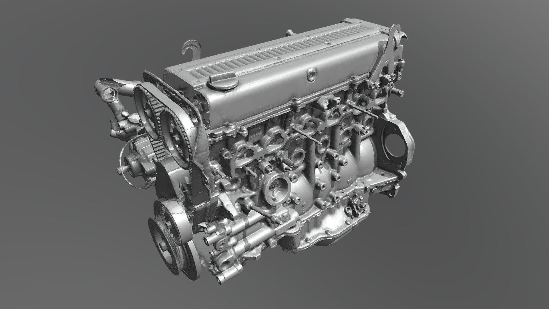 1/24 Toyota-Lexus 1JZ Non-VVTI Turbo 3D engine kit-US SELLER