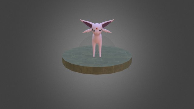 Pokemon Espeon 3D Model