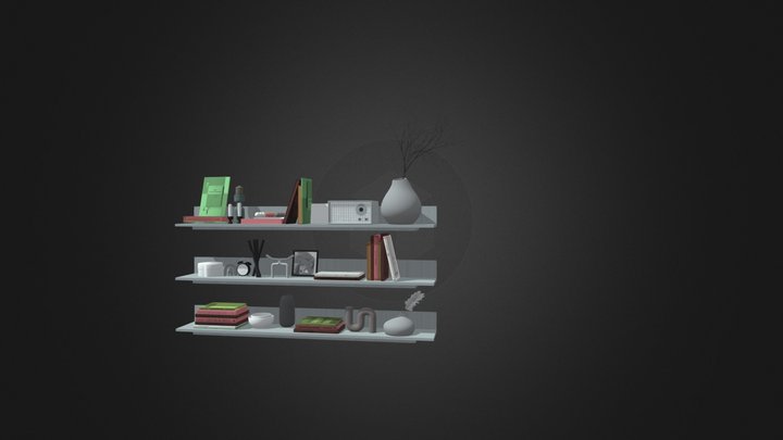 Minimalistic 3D Decor Collection 3D Model