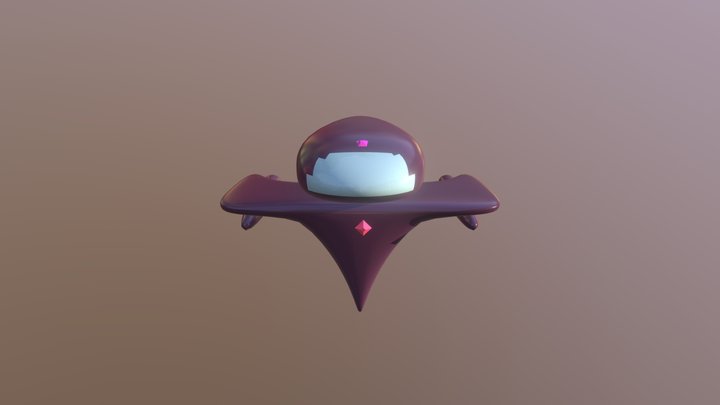 Spaceship 3D Model