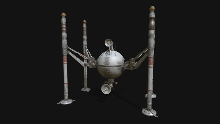 Spider Droid 3D Model
