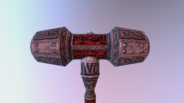 Sixth House Bell Hammer (Skyrim mod) 3D Model