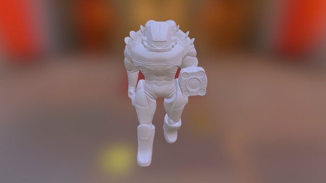 Robot Suit 3D Model