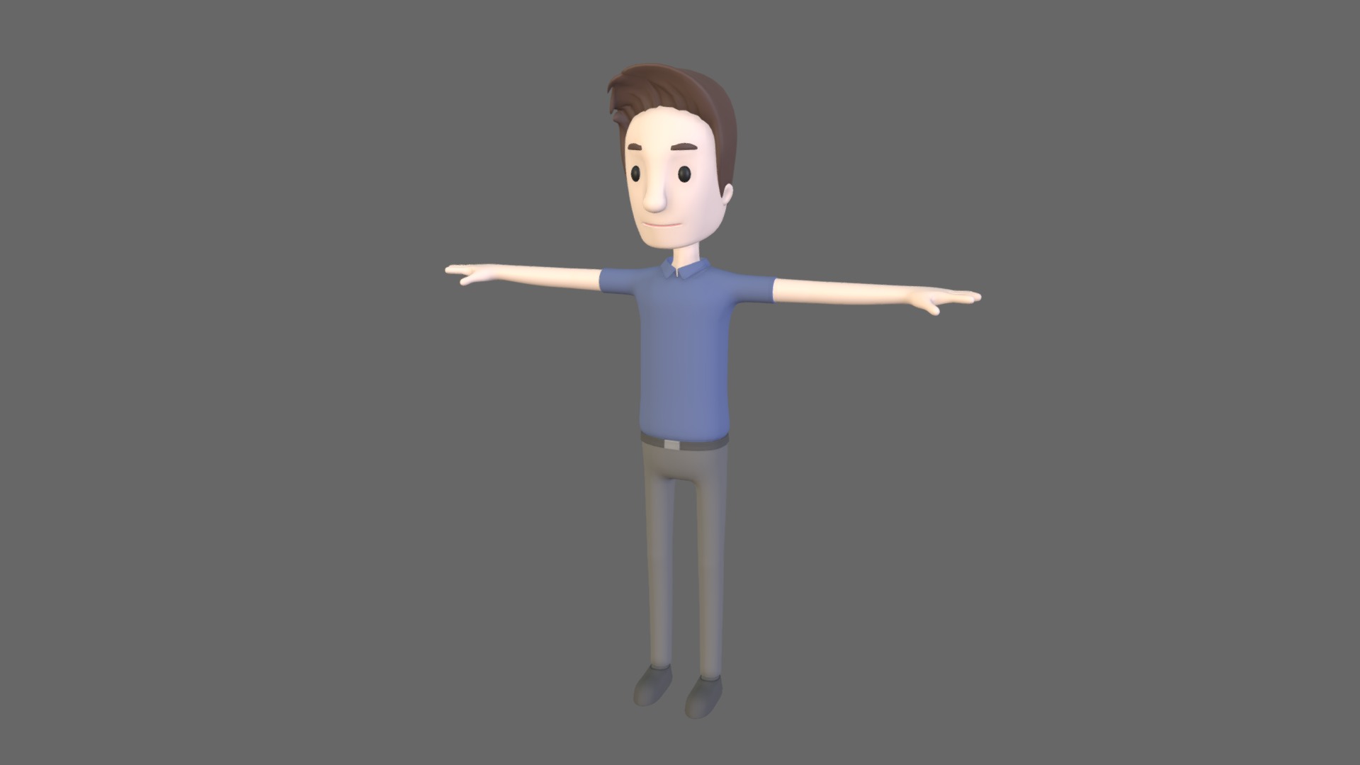 CartoonMan020 Man - 3D model by bariacg [3facba9] - Sketchfab