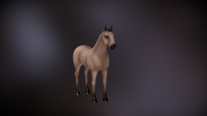 Horse 3D Model