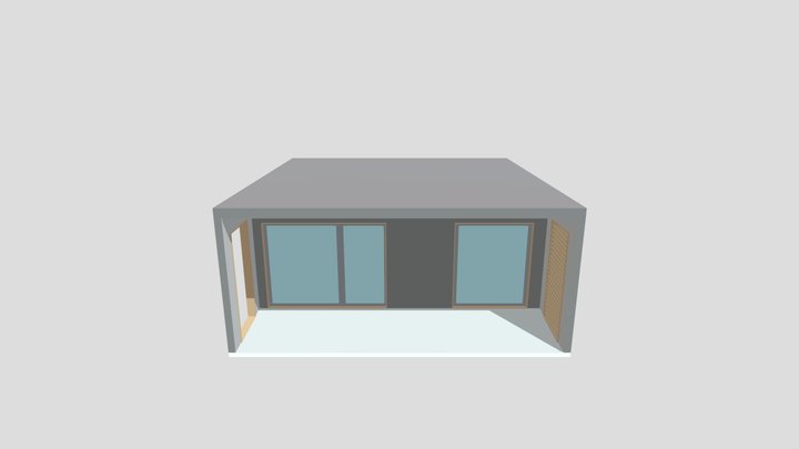 Ben's Cabin 3D Model