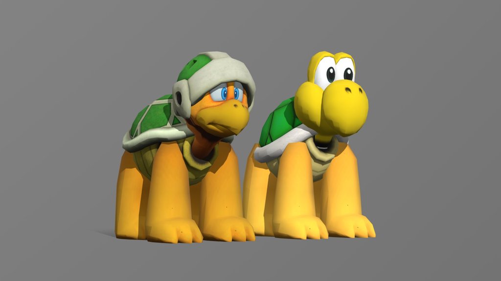Quadrupedal Mario Enemies 1