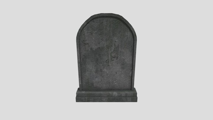 Tombstone 3D Model