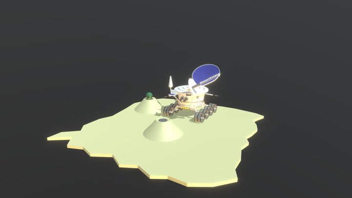 Moon1 3D Model