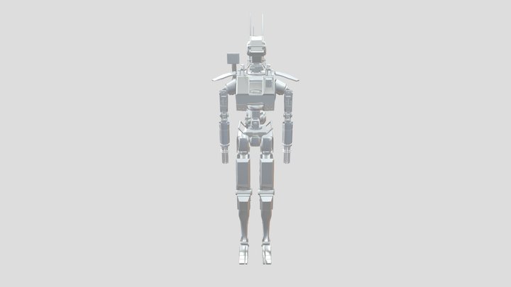 Chappie 3d model 3D Model