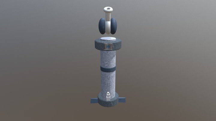 Ice Tower 3D Model