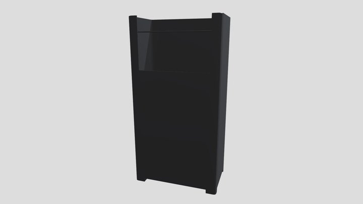 Trash Can | Dust Bin | Lixeira | Caixote do Lixo 3D Model