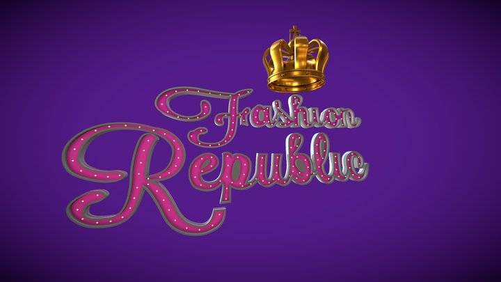 Logo Fashion Republic 3D Model