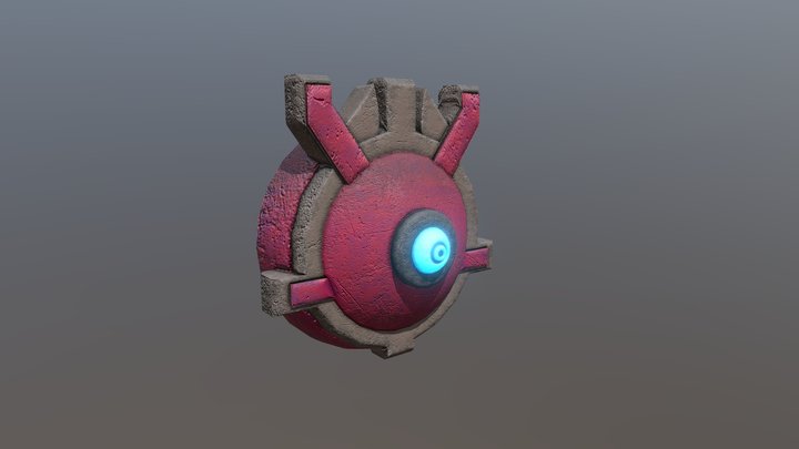 BOTW Guardian Mask 3D Model