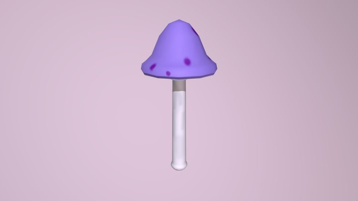 Toadstool - Ghostly 3D Model