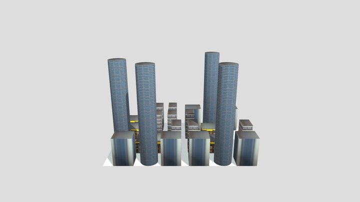 Prkno 3D Model