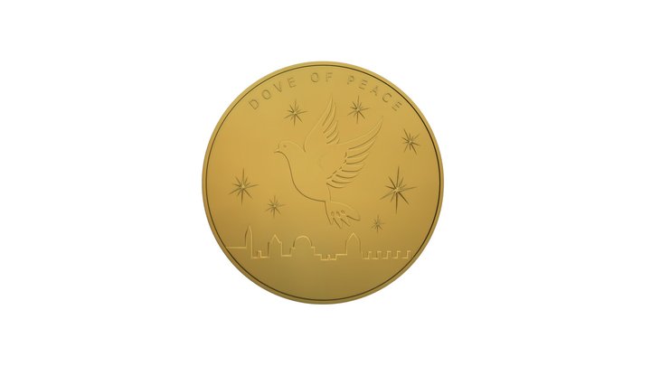 Gold  Coin 3D Model