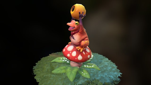 Toadstool of Foresight 3D Model
