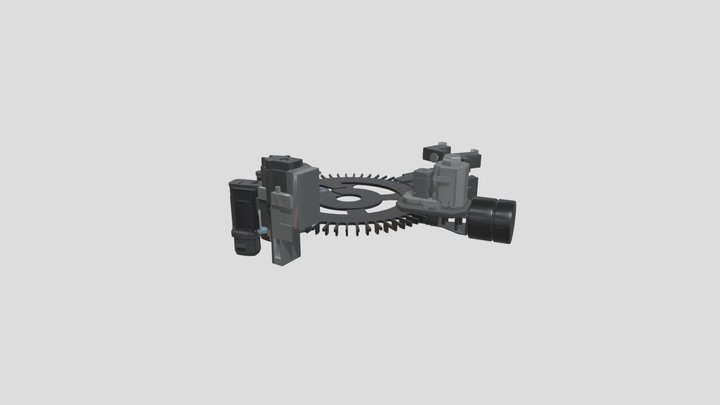 rotor pour 201 pour sketchfab 3D Model