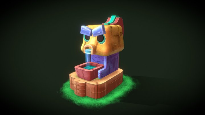 Forest Tiki 3D Model