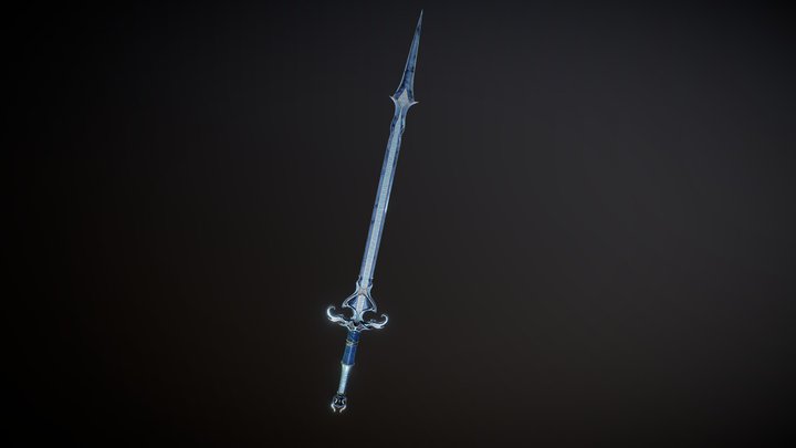 Sword of Zariel 3D Model