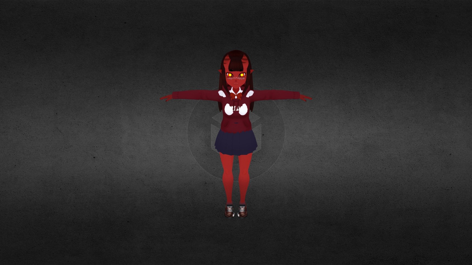 Meru The succubus - Download Free 3D model by mpolo0604 [3fb7684 ...