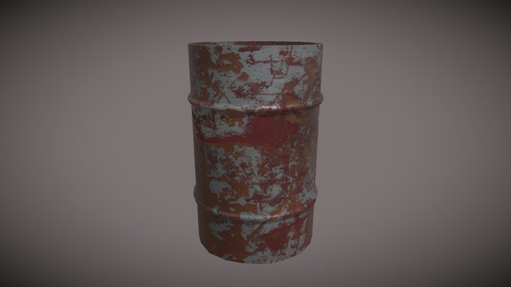 Barrel 3D Model