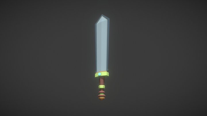 First Sword (Tutorial by YanSculpts) 3D Model