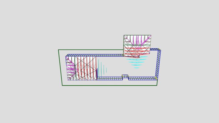 Q114960 3D Truss 3D Model