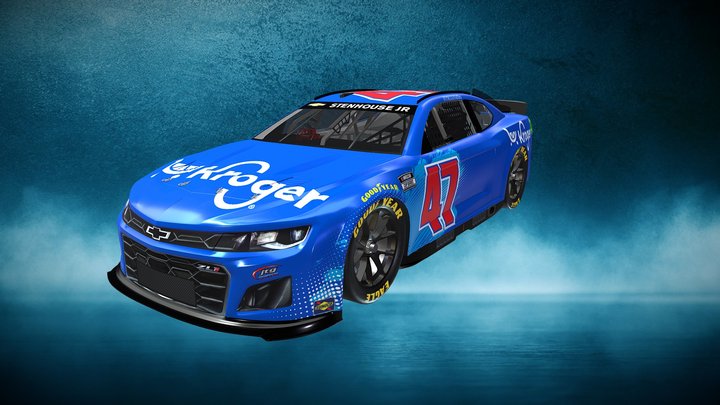 Camaro_NG_Blue 3D Model