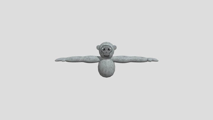 Orangu player model 3D Model