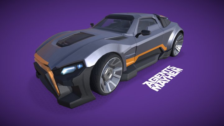 TORCH - Agent Sports Car 3D Model