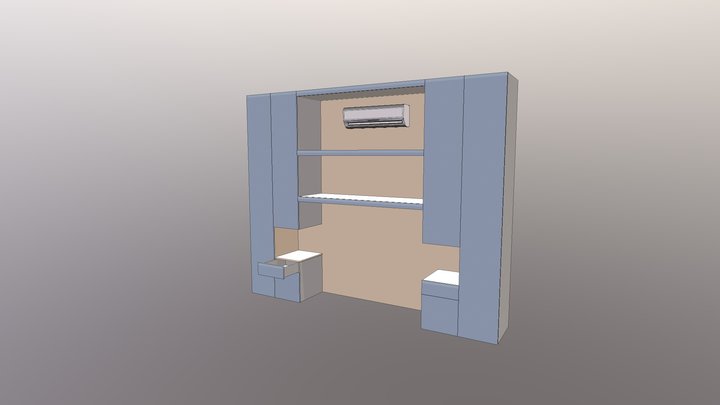 Шкаф 3D Model