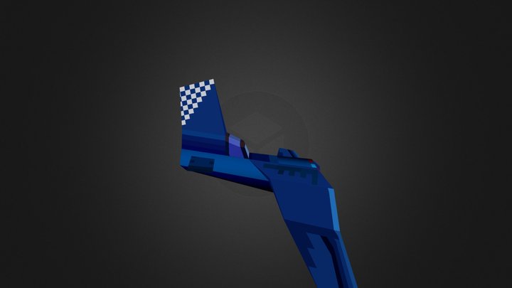 Police Plane 3D Model