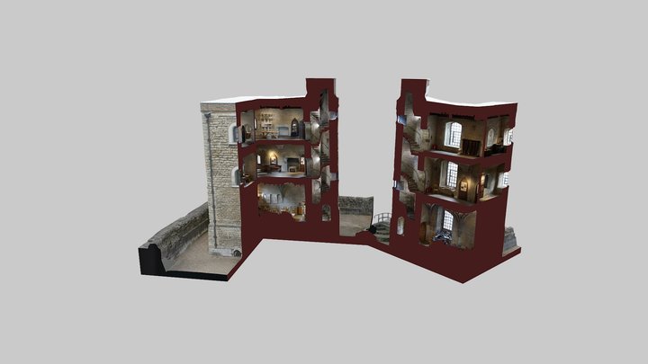 Jewel Tower Cross Section – Modèle 3D gratuit STL