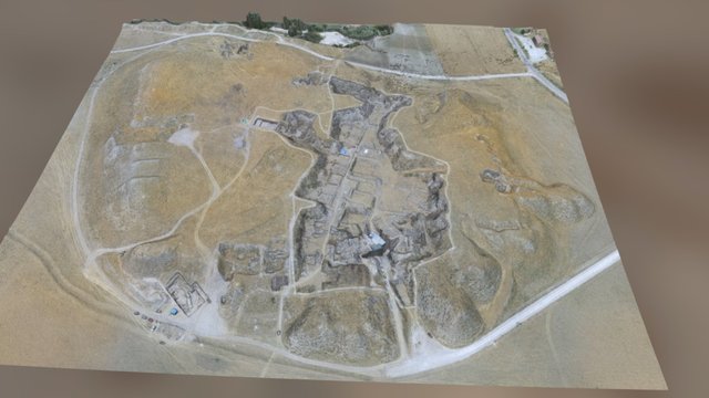 Gordion Citadel Mound 3D Model