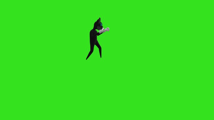 Fist Fight B (15) 3D Model