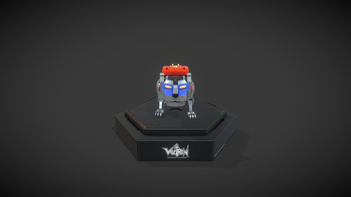 Voltron_BlueLion 3D Model