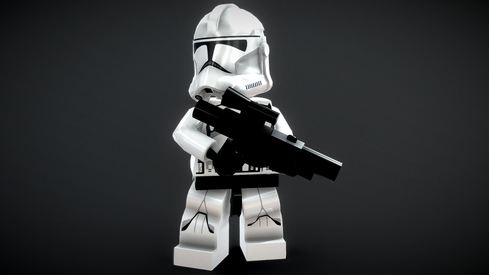 LEGO - Clone Trooper (Phase 2) (Rigged)